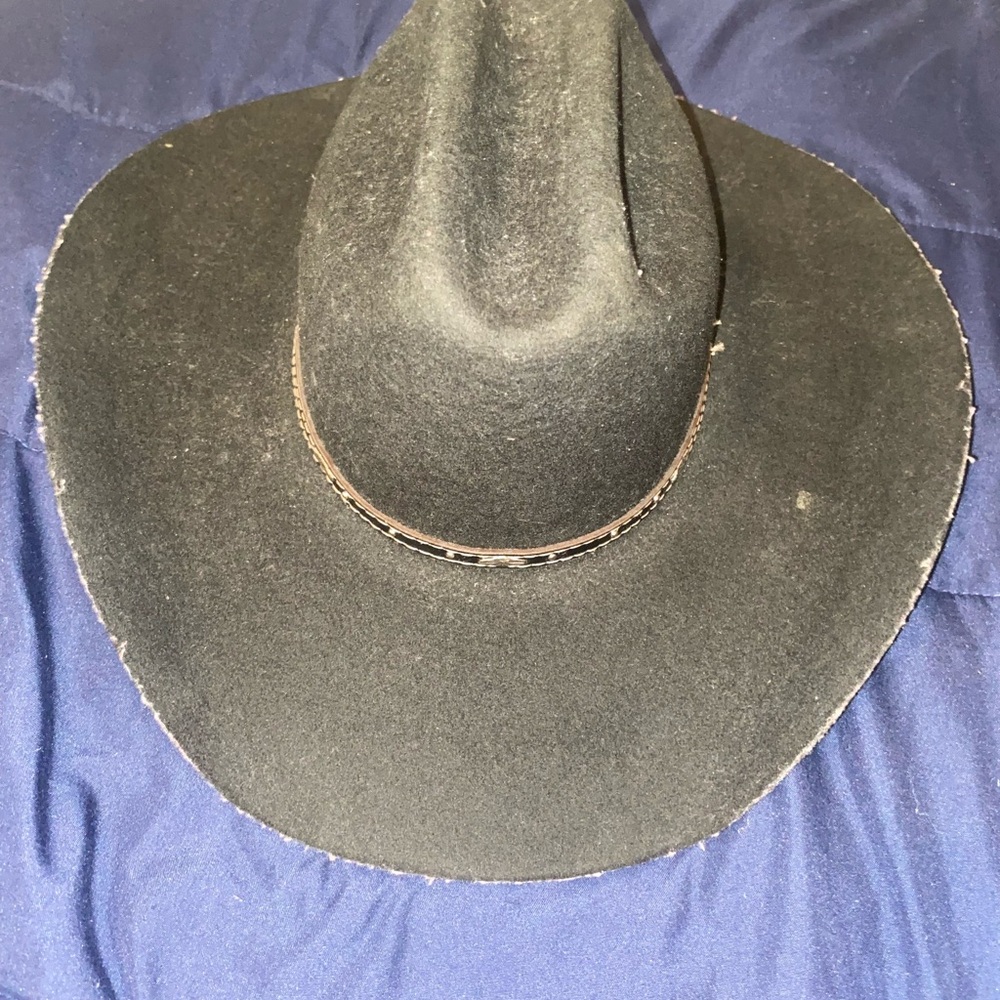 Justin Boots Black Cowboy Hat